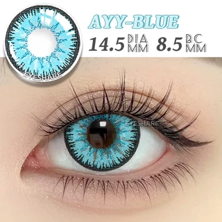 คอนแทคเลนส์ 1 คู่สีฟ้าสีม่วงสีแดงคอนแทคเลนส์คอสเพลย์ฮาโลวีนตาน่ารัก