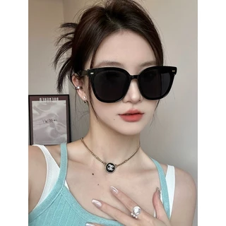 【ท้องถิ่นไทย】แว่นกันแดดโพลาไรซ์ แว่นกันแดดเกาหลี สําหรับหน้ากลม แว่นตากรอบเหลี่ยม Unisex HYGGE