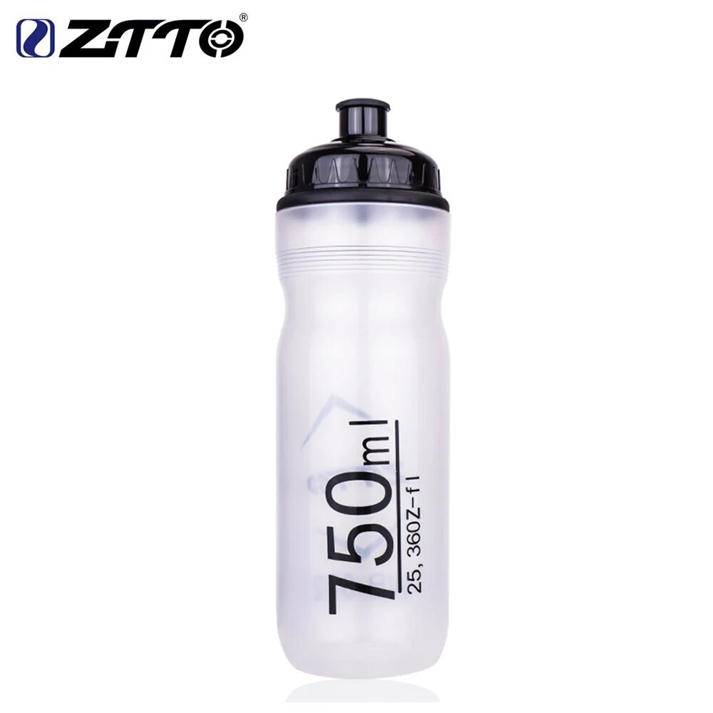 ZTTO Zttoขวดน้ําขี่จักรยาน750มิลลิลิตรกีฬากลางแจ้งถ้วยวัสดุ หน้า ปากกว้างเปิดบีบร่างกายดื่มขวด