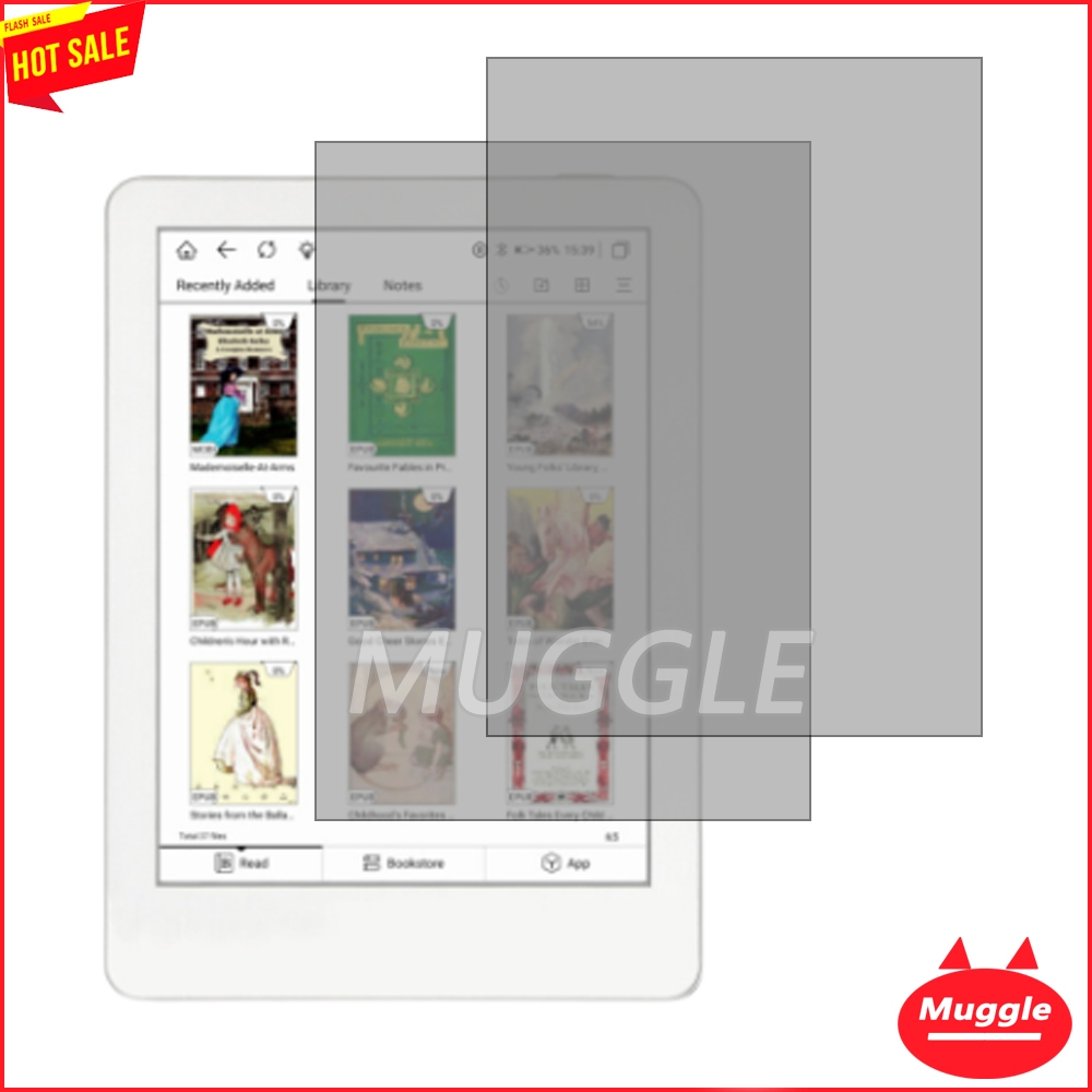 ฟิล์ม E-reader Meebook M6C eBook Reader E-ADER Meebook M6C 6" Color Eink TPU ปกป้องหน้าจอฟิล์มนุ่ม  