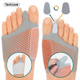 Tech Love Toe Separators พร้อมแผ่นซิลิโคนป้องกันกระดูกนิ้วโป…