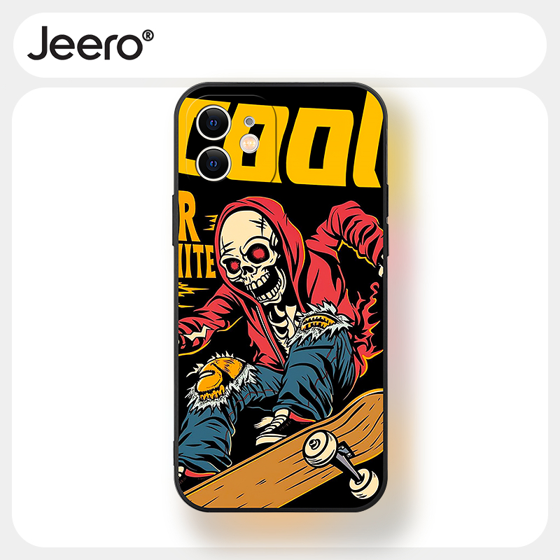 Jeero เคสไอโฟน เคสซิลิโคนนุ่มกันกระแทกลายการ์ตูนอนิเมะตลก เคสโทรศัพท์ for iPhone 16 15 14 13 12 11 Pro Max SE 2020 X XR XS 8 7 6 6S Plus xsmax 6splus 7plus 8plus พลัส F4315Q