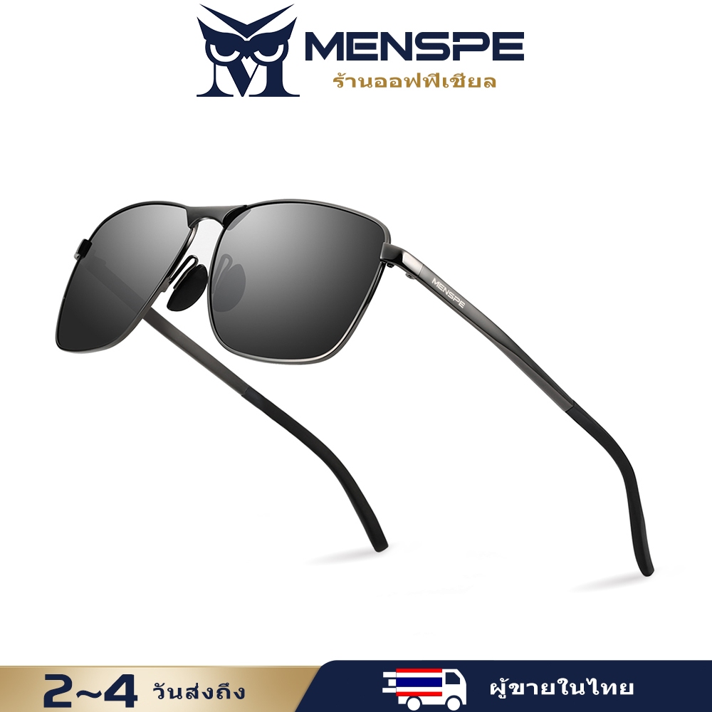 MENSPE แว่นตากันแดดแฟชั่น เลนส์โพลาไรซ์ สําหรับผู้ชาย