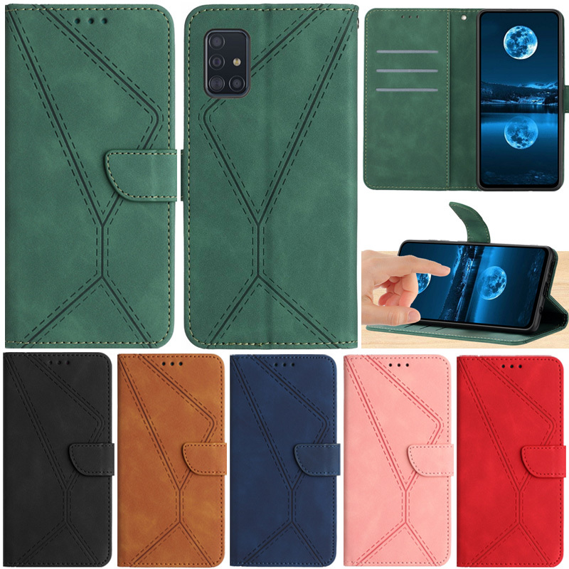 หรูหราปลอกสําหรับ Samsung Galaxy A51 A71 A04s A04 A04e A32 4G A02s A03s A10 A20 A30 A40 A50 A70 A30S A50S A70S A51 5G ปกหนังกรณีกรณี