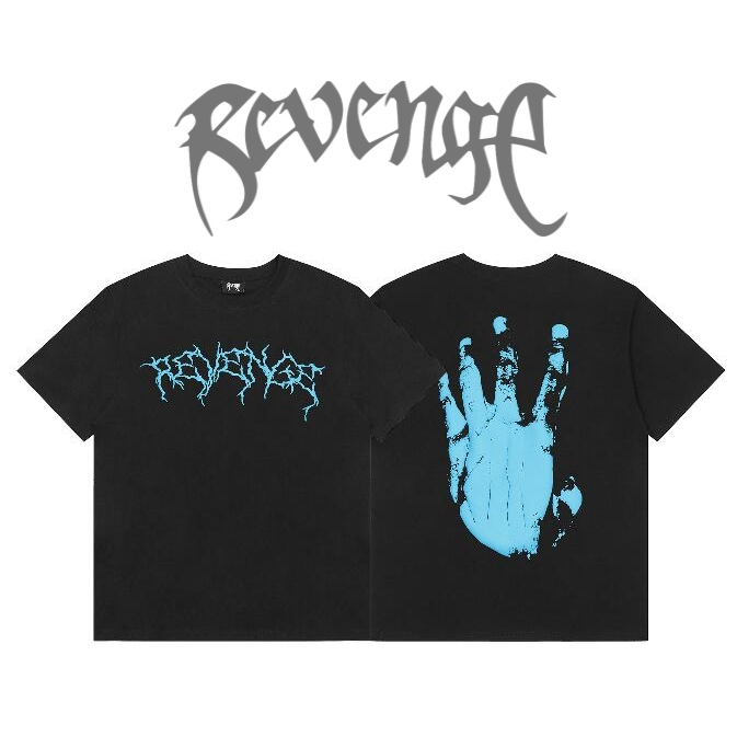 3522 revenge เสื้อยืดแฟชั่นสําหรับผู้ชายแขนสั้น