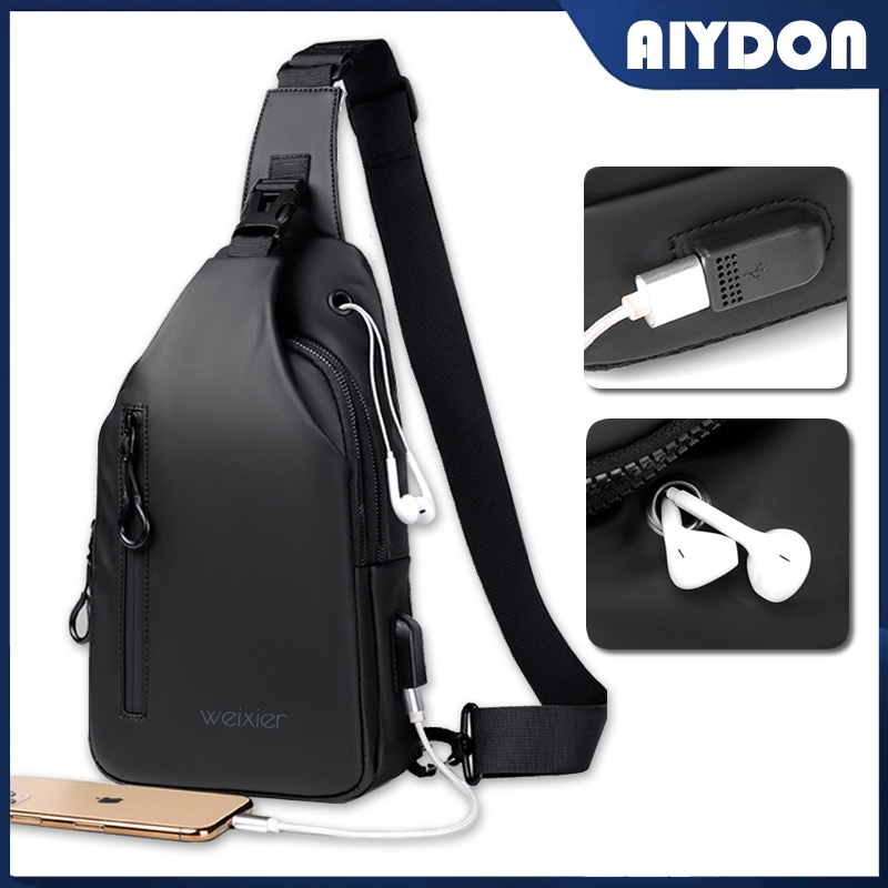 AIYDON กระเป๋าคาดเอว กระเป๋าคาดอก ขนาดใหญ่ จุของได้เยอะ กันน้ํา สําหรับผู้ชาย และผู้หญิง เหมาะกับการเดินทาง