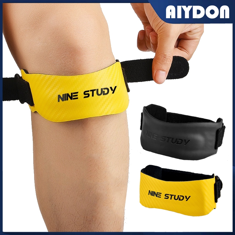 AIYDON สายรัดเข่า พยุงหัวเข่า ซิลิโคน ป้องกันการบาดเจ็บ ลดการบาดเจ็บรุนแรง