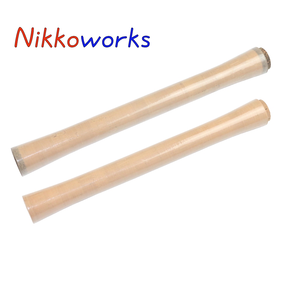 Nikkoworks 3A เกรด Cork 4A เกรด Cork ความยาวเต็ม Grip Custom Fishing Rod Building ส่วนประกอบ