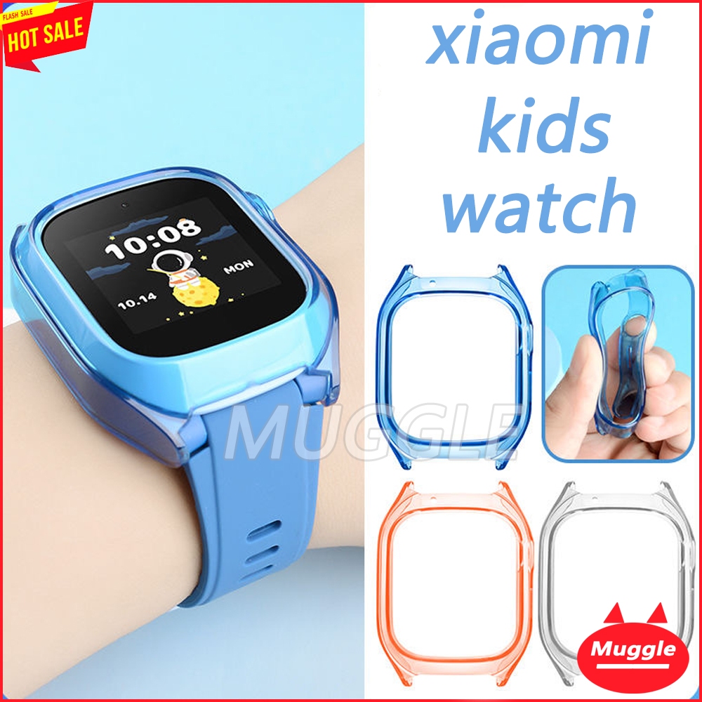 เคส mi Smart Kids Watch เคส เกราะป้องกันโปร่งใส Xiao mi Mi Smart Kids Watch ฝาครอบป้องกันนาฬิกาสำหรับเด็ก mi Children Smart Kids Watch TPU