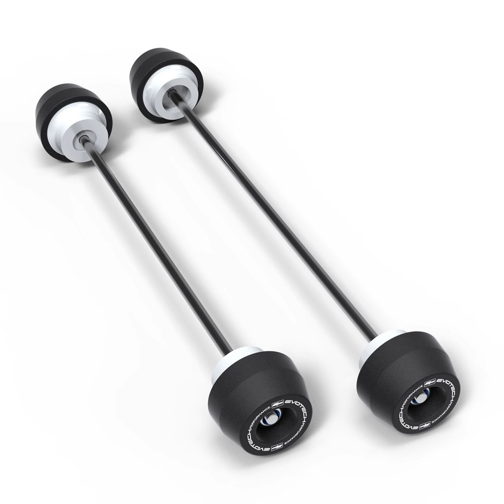 รถจักรยานยนต์ป้องกันล้อด้านหลังเพลาหน้าส้อม Crash Slider สําหรับ Honda CRF300L CRF300 Rally 2021 202