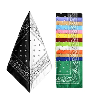 ผ้าเช็ดหน้า กันแดด ผ้าโผกหัว ผ้าโผกหัว ฮิปฮอป สไตล์ พร้อมส่ง 55*55CM WJ1073