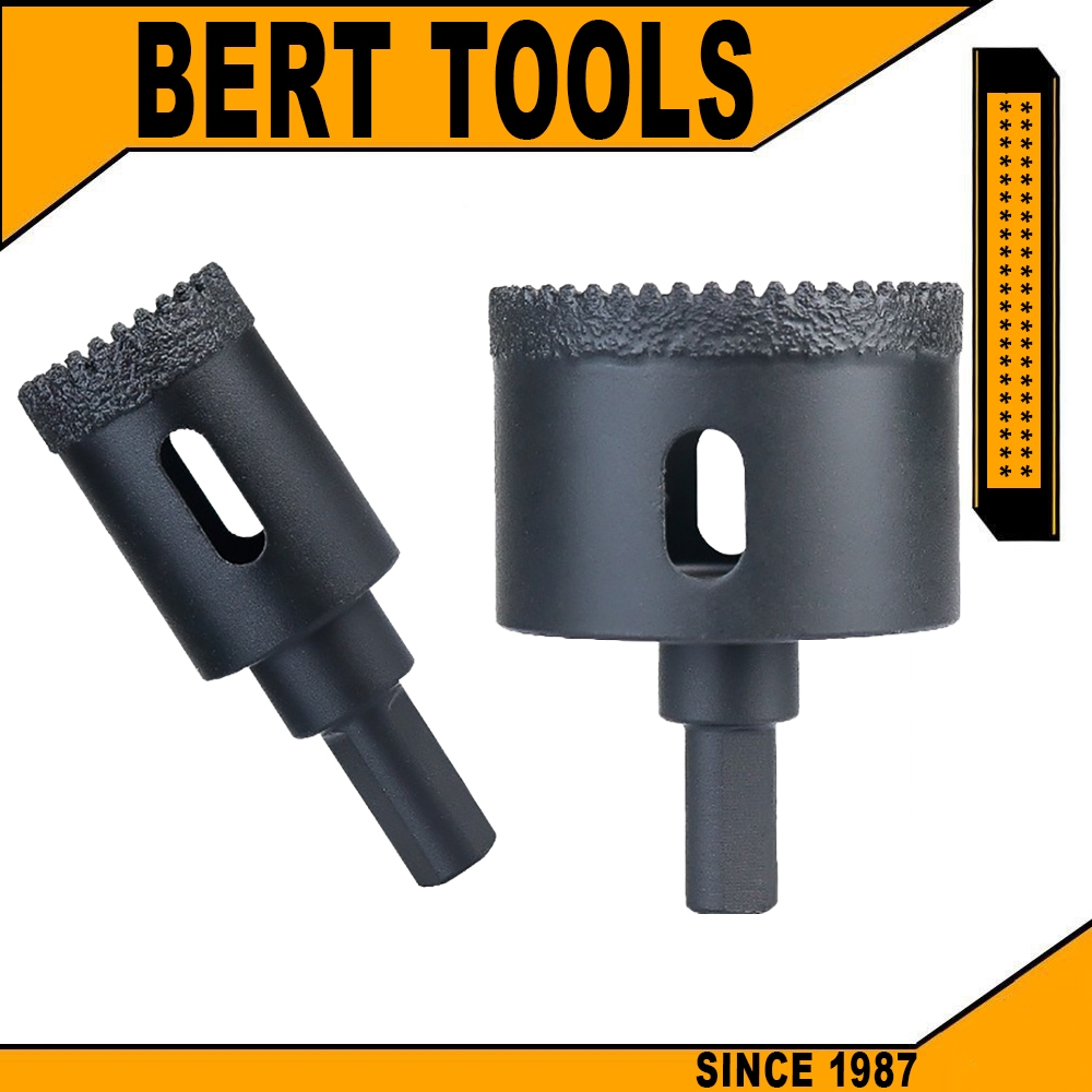 BERT ｜ดอกเจาะกระจก กระเบื้อง หินแกรนิตโฮลซอ สว่าน หัวเพชร ดอกโฮลซอ โฮลซอเพชร ดอกสว่าน