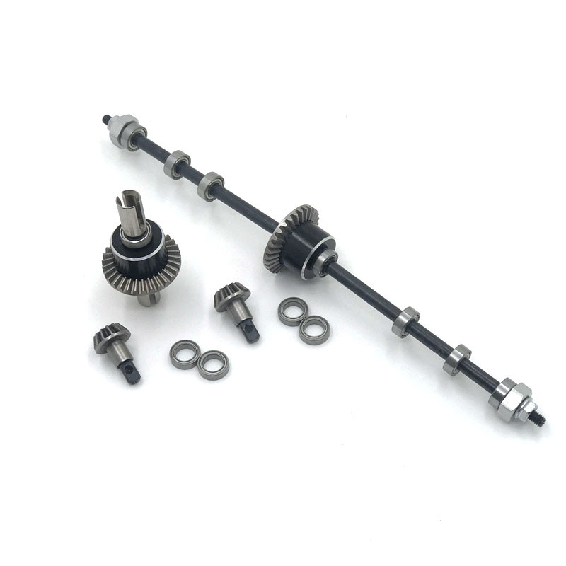 โลหะด้านหน้าด้านหลัง Differential Assy สําหรับ WLtoys 1/12 12428 12423 12427 12428-A 12428-B 12428-C