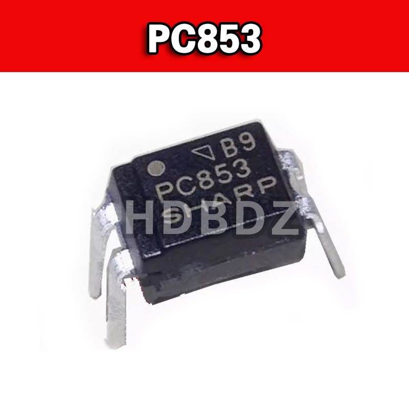 5~10PCS PC853 DIP-4 แรงดันไฟฟ้าสูง Optocoupler Photocoupler IC