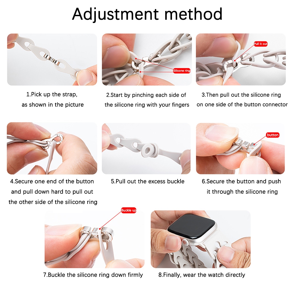 Hollow Out Strap สําหรับ Samsung Galaxy Fit 3 รูปที่ 3