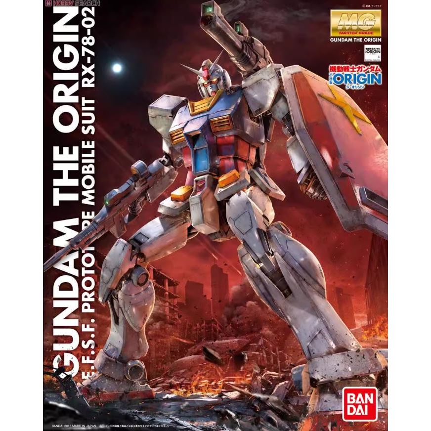 Bandai MG 1/100 RX-78-2 GUNDAM GUNDAM Ver.GTO Origin