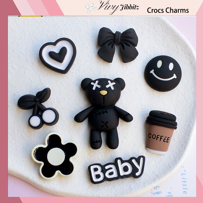Jibbitz Crocs จิ๊บบิท ติดรองเท้า Baby Bear ของแทั Jibbitz Crocs เกาหลี 3D-050
