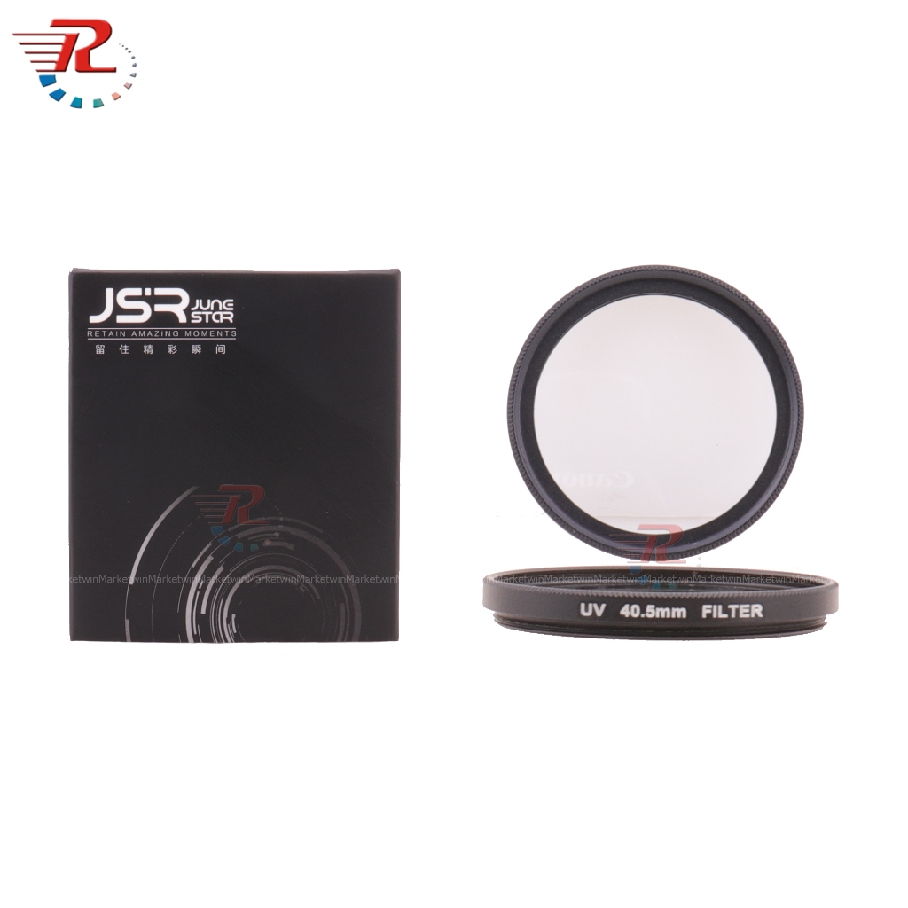 ตัวป้องกันเลนส์ฟิลเตอร์ UV Ultra-Violet ขนาด 40.5 มม. สําหรับกล้องทั้งหมดพร้อมเลนส์ 40.5 มม.