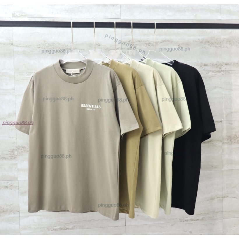 ❤❤ เสื้อยืดแขนสั้น พิมพ์ลายฉลาก ESSENTIALS FOG Season 8 ขนาดเล็ก