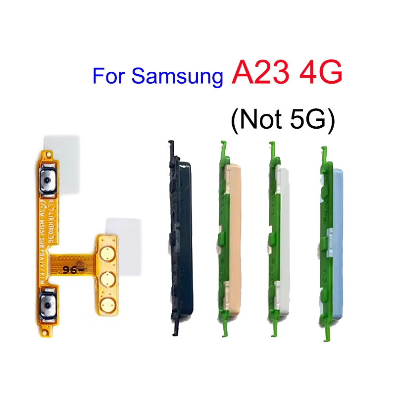 สําหรับปุ่มปรับระดับเสียง Samsung Galaxy A23 4G Flex