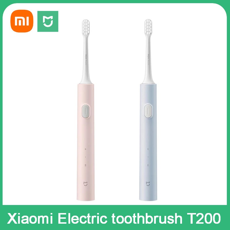 Xiaomi MIJIA T200 แปรงสีฟันไฟฟ้าโซนิค USB ชาร์จสําหรับฟันไวท์เทนนิ่ง Ultrasonic Vibrator แปรงสีฟัน IPX7 กันน้ํา