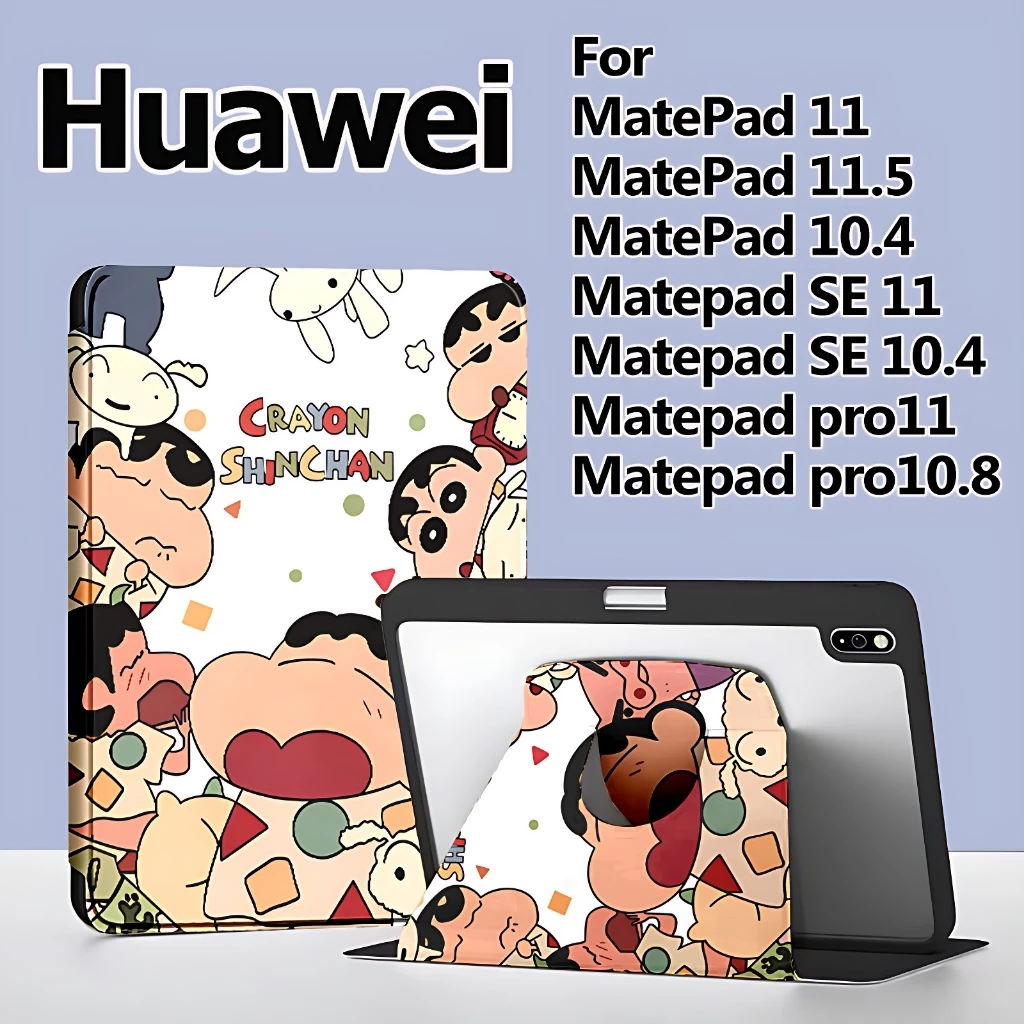 Huawei MatePad 11 Pad10.4 Case Huawei Matepad SE11/SE10.4 MatePad Pro11 11.5 11.5”S /11.5S Pro10 8 Crayon Shin-chan Case Huawei