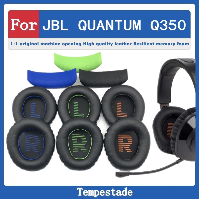 สําหรับ JBL QUANTUM 350/360/Q350/Q360 Earmuffs Earmuffs หูฟังกรณีหูฟังป้องกันกรณีแผ่นรองหูฟังแผ่นโฟมอุปกรณ์เสริม