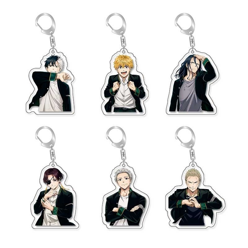 อะนิเมะ WIND BREAKER Sakura Haruka Suo Hayato อะคริลิคพวงกุญแจสําหรับอุปกรณ์เสริมกระเป๋าจี้ Keyring เครื่องประดับแฟนของขวัญ