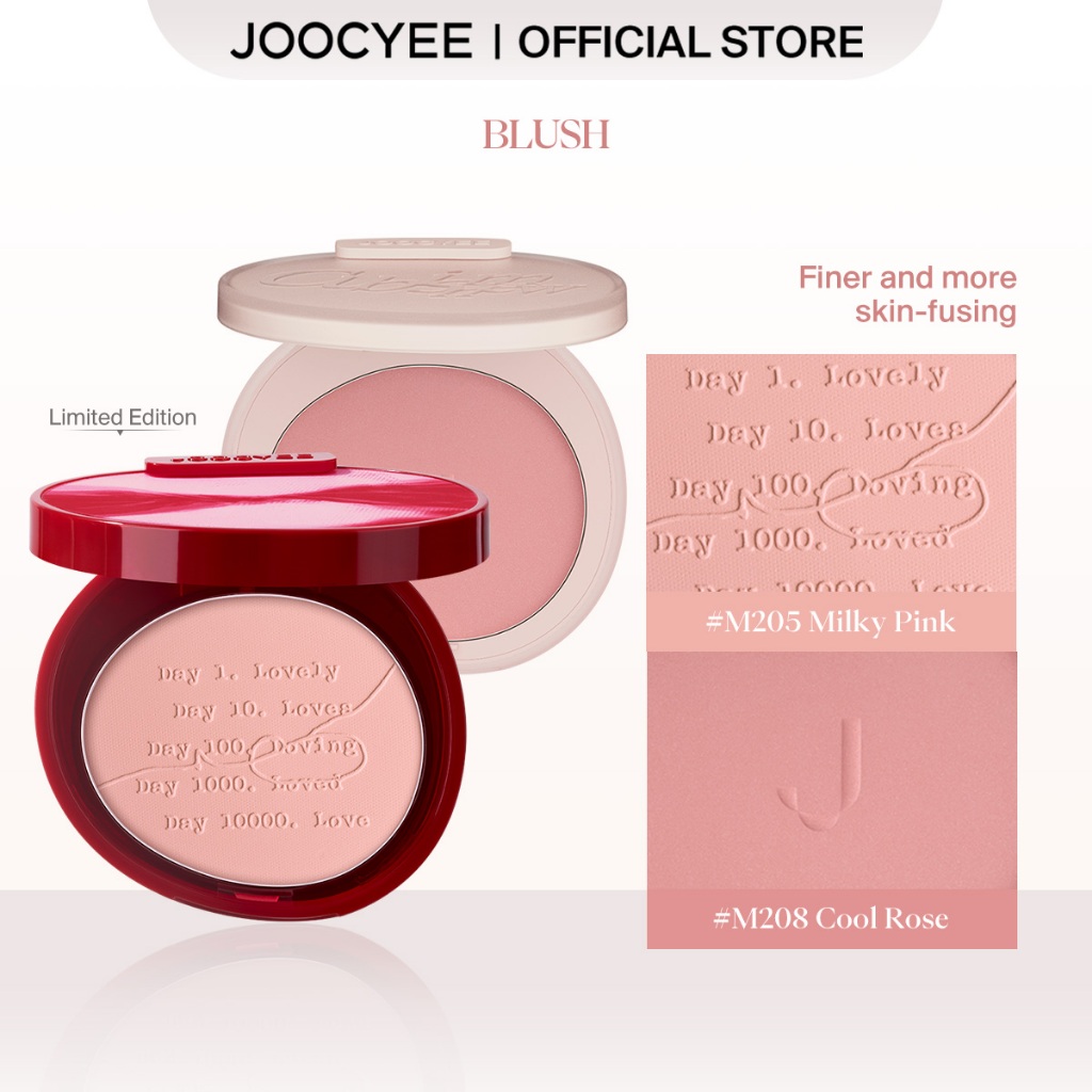 Joocyee Bond of Love บลัชออนปัดแก้ม ดูเป็นธรรมชาติ ติดทนนาน เกลี่ยง่าย