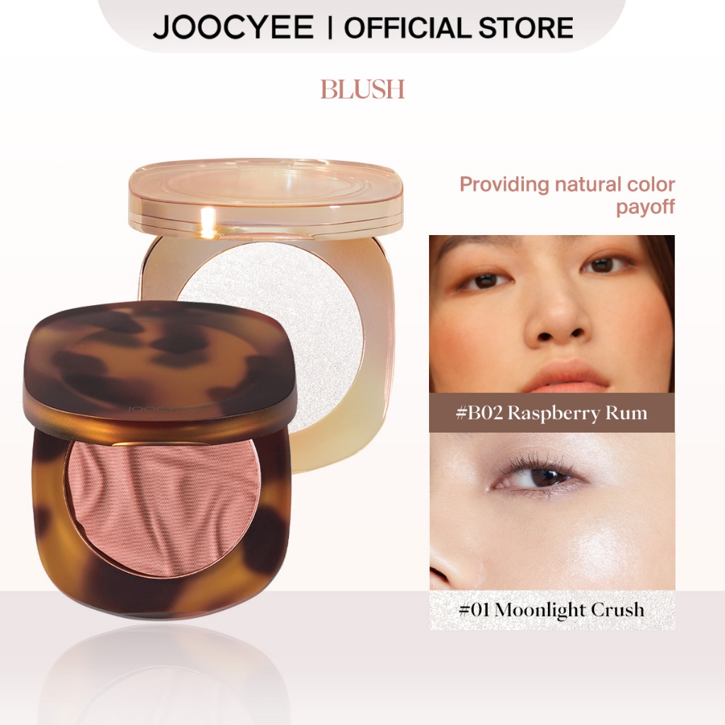 Joocyee BLUSH เฉดสีอเนกประสงค์ ติดทนนาน ดูเป็นธรรมชาติ ใช้งานง่าย