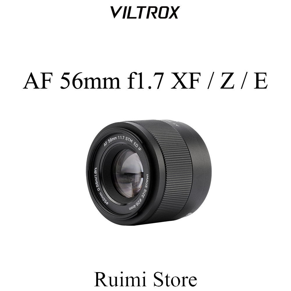 Viltrox 56 มม. F1.7 เลนส์ APS-C โฟกัสอัตโนมัติสําหรับกล้องมิเรอร์เลส X /Z / E Mount 56mm f1.7