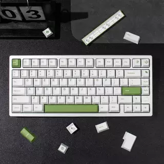 ไทยPbt 135 คีย์ Cherry ความสูง DYE-SUB Keycaps Minimalist สีขาวสีเทาสีแดงสไตล์ธีมญี่ปุ่นไทยภาษาอังกฤษ Keycap เหมาะสําหรับคีย์บอร์ดเครื่องกล