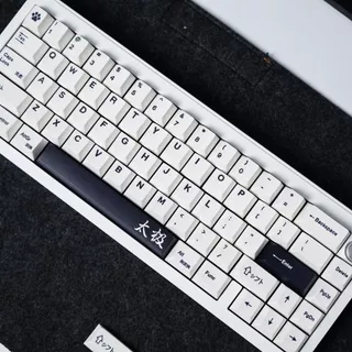 ไทยPbt 135 คีย์ Cherry ความสูง DYE-SUB Keycaps Minimalist สีขาวสีเทาสีแดงสไตล์ธีมญี่ปุ่นไทยภาษาอังกฤษ Keycap เหมาะสําหรับคีย์บอร์ดเครื่องกล