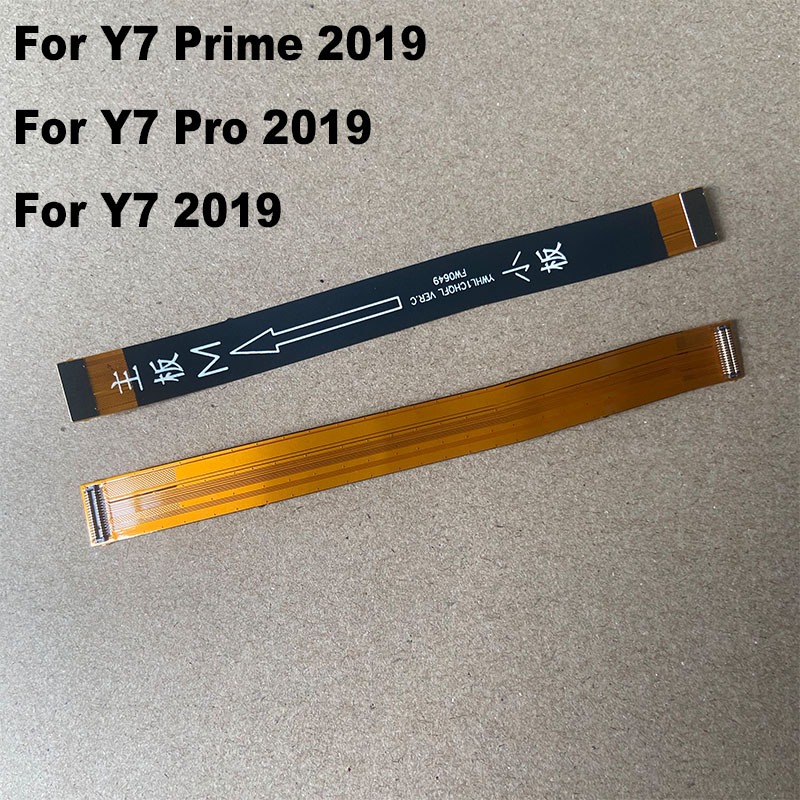 ใหม่สําหรับ Huawei Y7 Prime Pro 2019 หลักเมนบอร์ดการเชื่อมต่อ Flex Cable Replacement