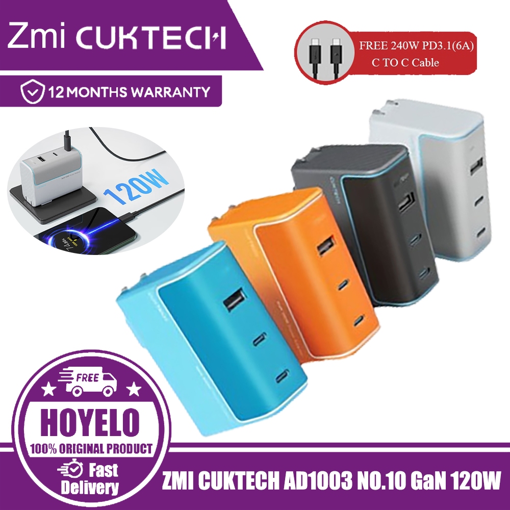 Zmi CUKTECH AD1003 NO.10 GaN 120W Super Energy Flash Charge