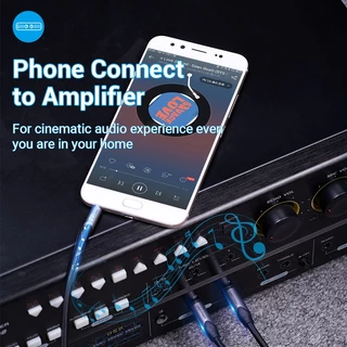 Vention Audio Splitter 3.5mm to 6.5mm Adapter 3.5mm Female to 2 Male 6.5mm Audio Jack mic Y Splitter For PC Phone to Speaker Mixer adapter Audio Converter Cable