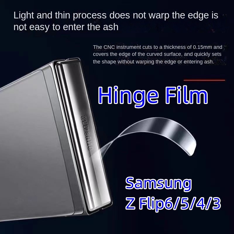 สําหรับ Samsung Z Flip6 Flip5 Flip4 Flip3 บานพับฟิล์มความละเอียดสูง Hydrogel ฟิล์มที่มองไม่เห็น Cent