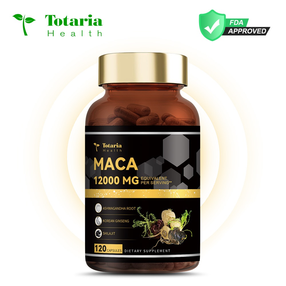 Totaria Maca Root อาหารเสริมรองรับสุขภาพผู้ชายรองรับความอดทนพลังงานและอารมณ์