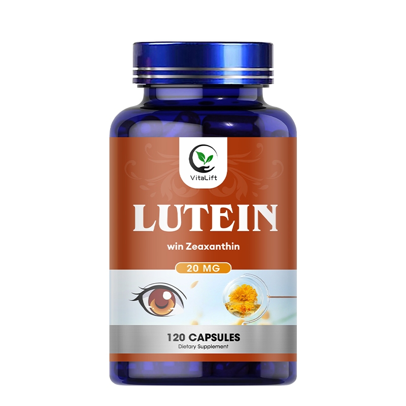 Vitalift Lutein และ Zeaxanthin 20 มก. แคปซูลวิตามินสุขภาพดวงตา | Non-gmo & Non-Gluten Eye ผลิตภัณฑ์เสริมอาหาร