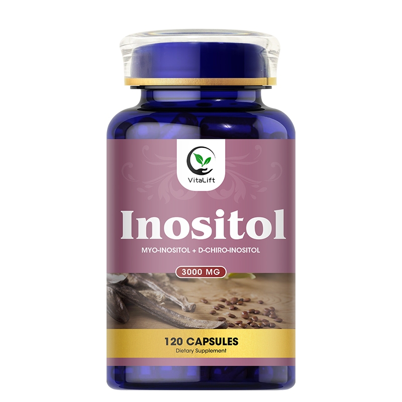 Vitalift Premium Inositol อาหารเสริม - Myo-Inositol และ D-Chiro Inositol Plus Folate และวิตามิน D - Ideal 40:1 อัตราส่วน - ฮอร์โมนสมดุล & สุขภาพรังไข่สนับสนุนสําหรับผู้หญิง