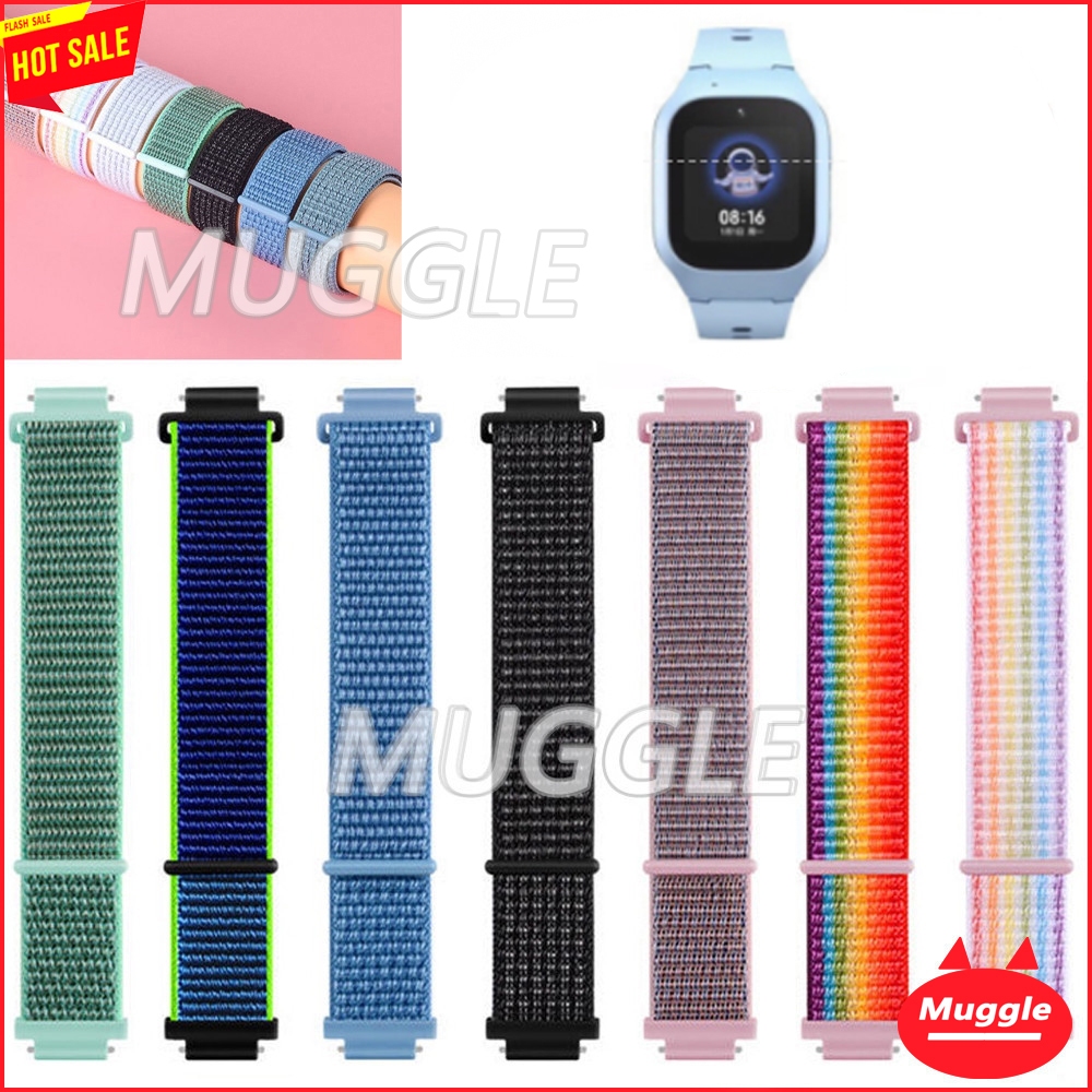 พร้อมส่ง สาย Xiaomi Smart Kids Watch สายนาฬิกา Xiaomi Smart Kids Watch สายนาฬิกาผ้าใบระบายอากาศ Xiaomi Smart Kids Watch BAND Nylon strap