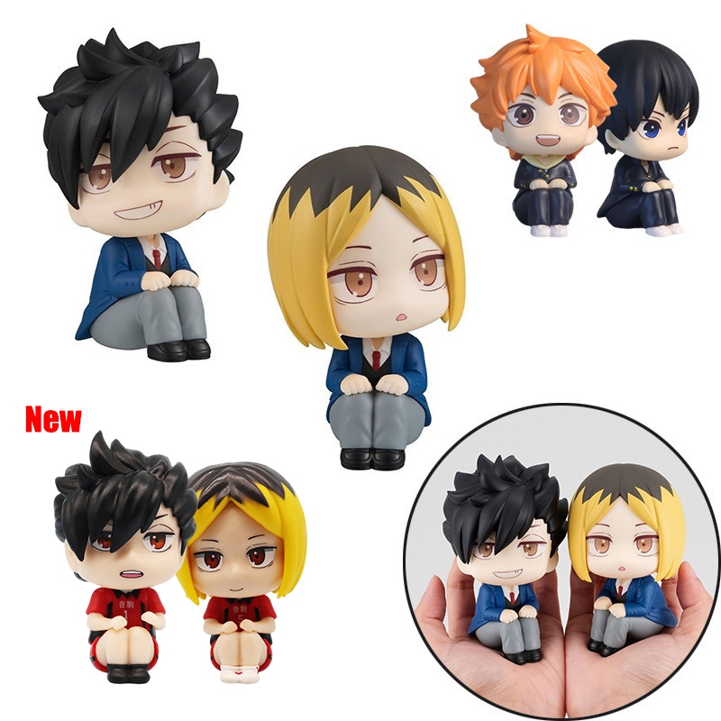Action Figure Haikyuu Nekoma Kozume Kenma Tetsurou Kuroo Kozume Kenma เครื่องประดับภายในรถยนต์