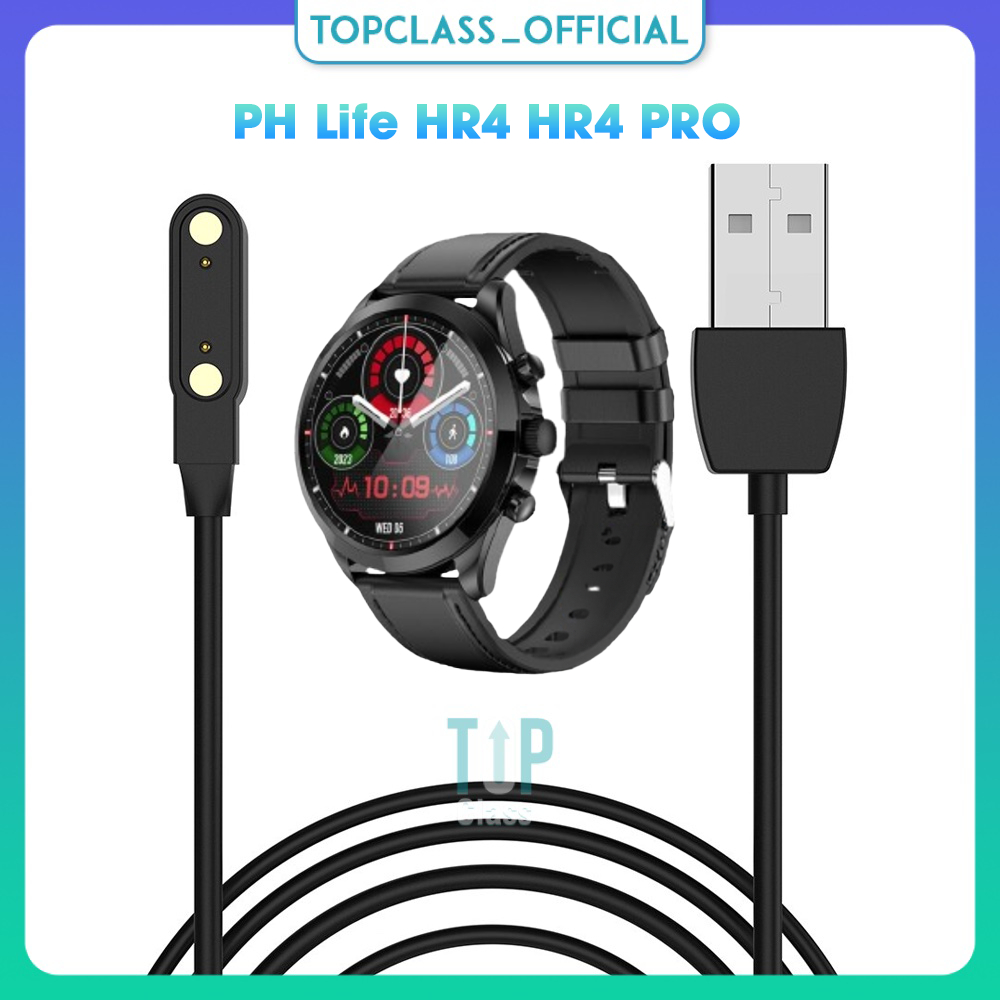 เปลี่ยนแท่นชาร์จ USB สายชาร์จสําหรับ PH Life HR4 HR4 PRO สมาร์ทวอท์ช