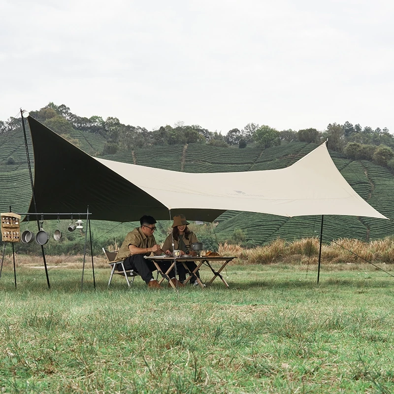 Mobi GARDEN Camping Tarp Flysheet Shelter Sun Shade Anti-UV Canopy thumbnail 4