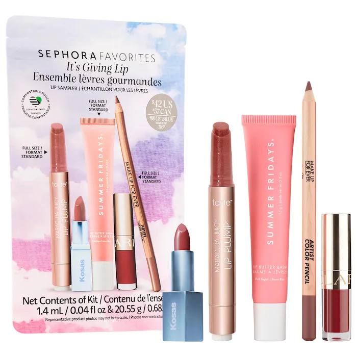 Sephora Favorites Its Giving Lip Value Set