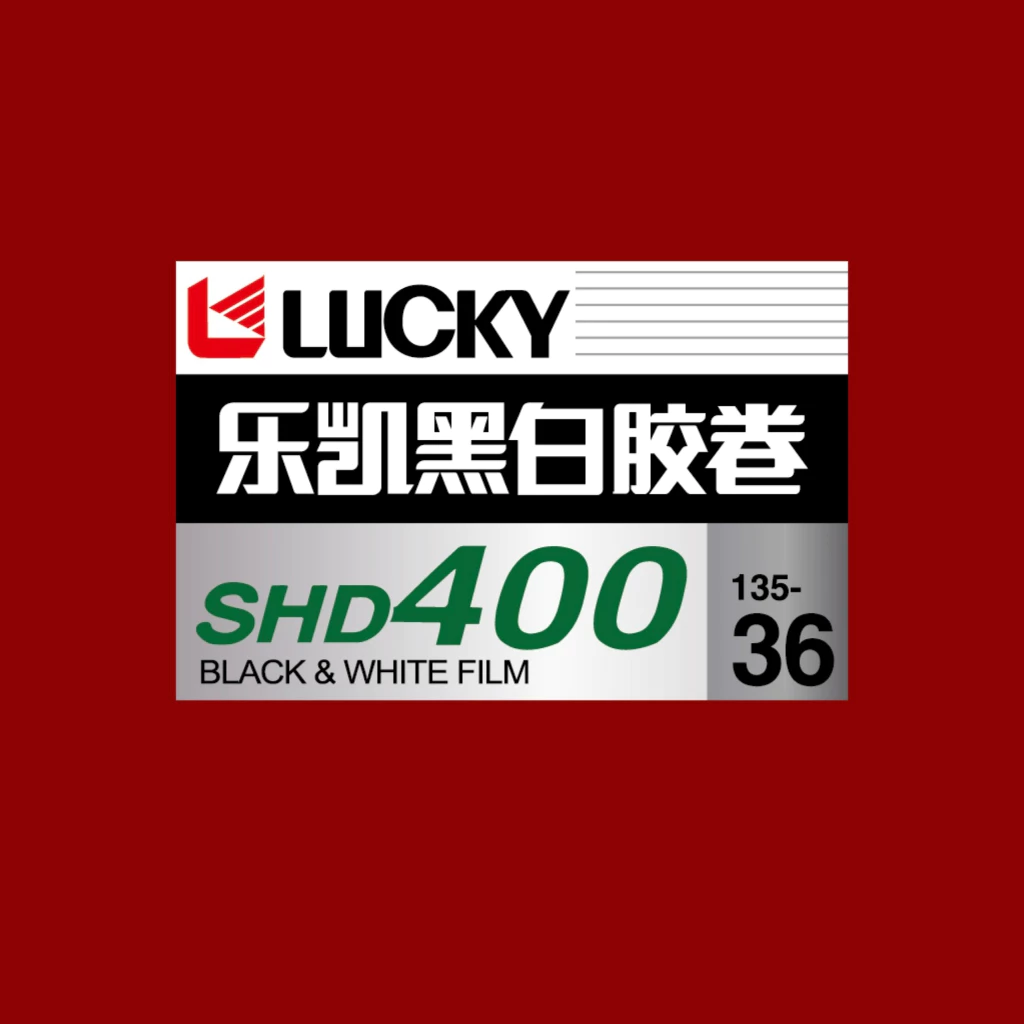 [Film Lab] ฟิล์มขาวดำ LUCKY 400 Black & White Film 135 / 36ภาพ D-76 CDA05