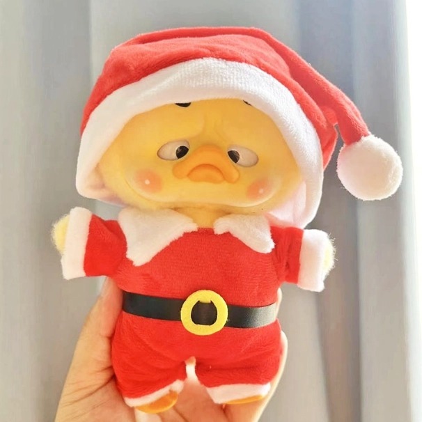 ชุดเป็ด upsetduck ใส่กับน้องเป็ดแล้วน่ารักมาก ชุดน้องเป็ด ชุด upsetduck และตุ๊กตาผ้าขนาด15ซม