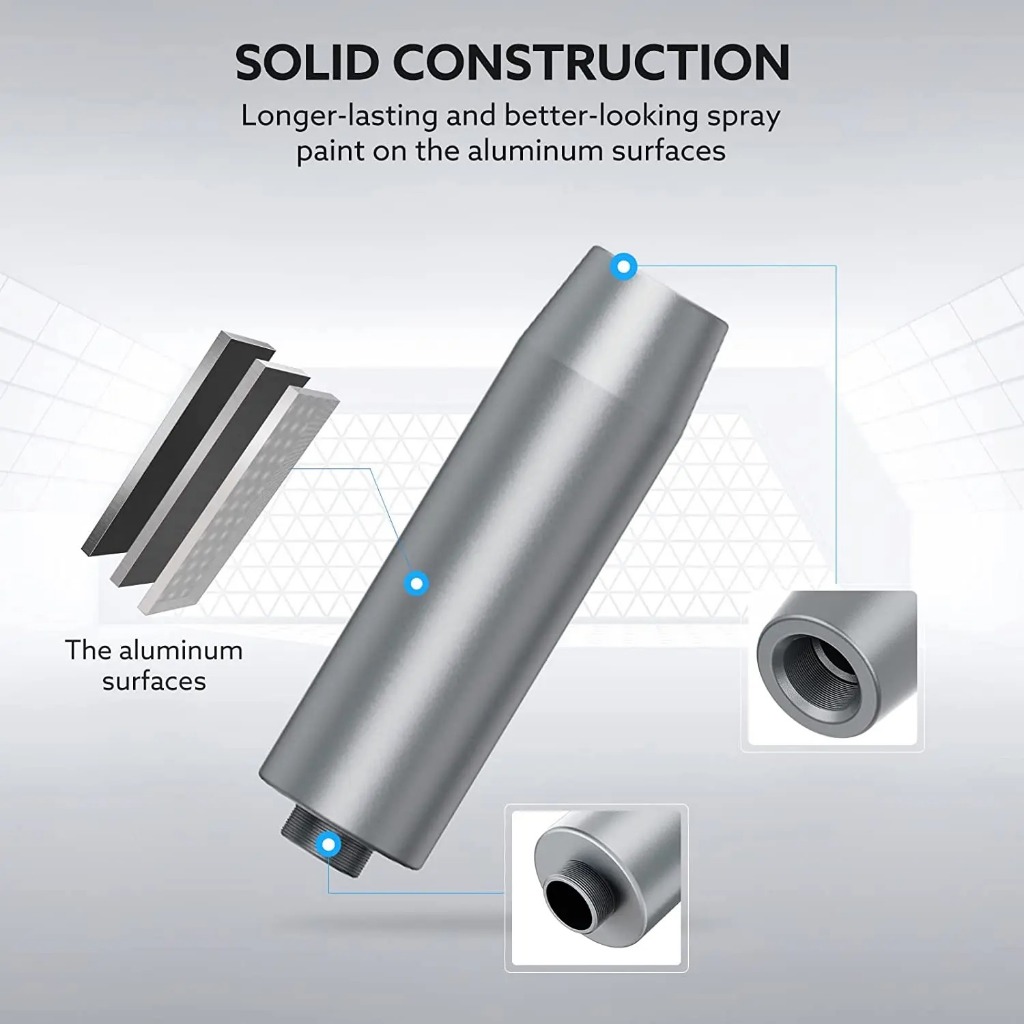 Tomlov 15 ซม.กล้องจุลทรรศน์ดิจิตอลหลอด ET02,Extender Pole สําหรับ DM4/4S/201/10 LCD Microscop,Alumin