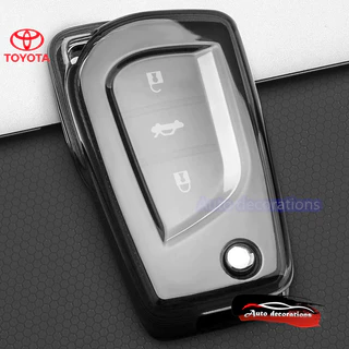 เคสกุญแจรถ Toyota hilux revo Yaris Altis ปลอกกุญแจ Toyota corolla Altis พวงกุญแจ Toyota