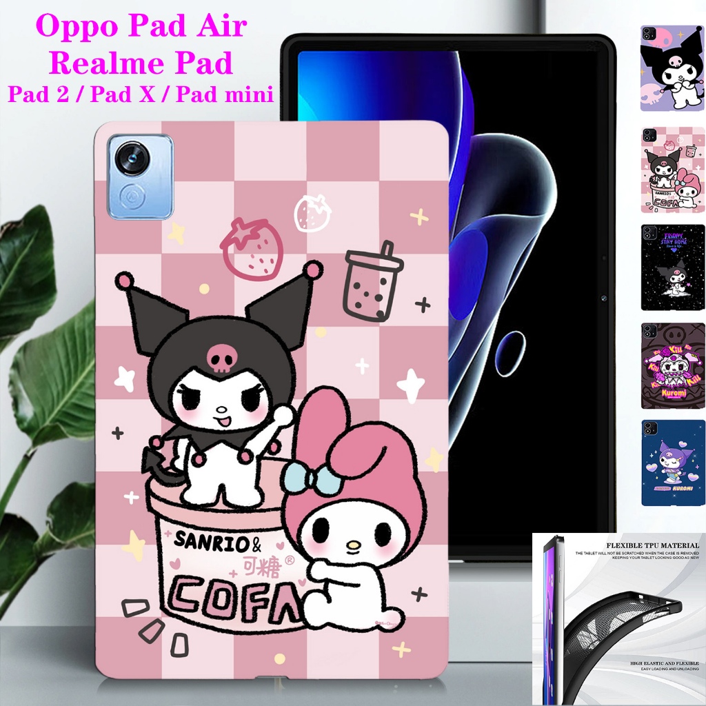 สําหรับ Oppo Pad Air 10.36" Realme Pad 2 11.5" 2023 Pad 10.4" Pad X 10.95" mini 8.7" OPD2102 X21N2 R